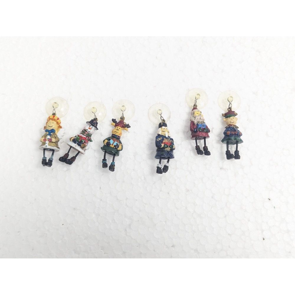 Miniature Dangling Feet Suction Christmas Ornaments